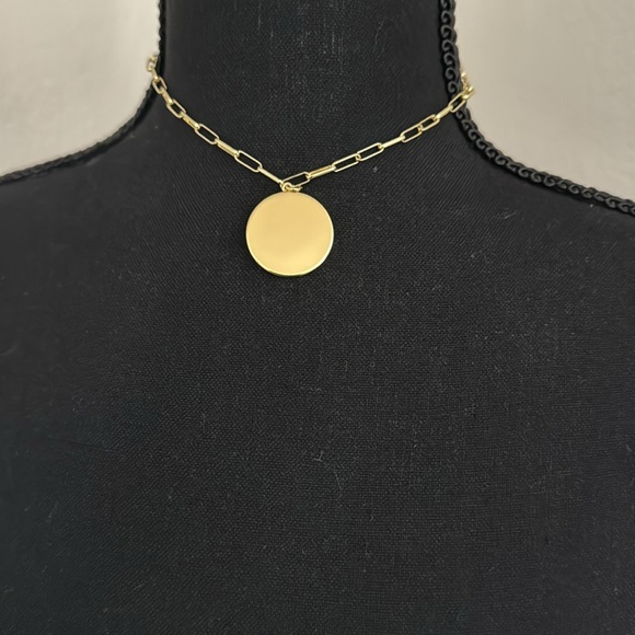 Brand New Uncommon James Paperclip Gold Necklace - Picture 9 of 9